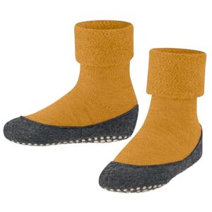 FALKE Cosyshoe Minis K Hp Wool Grips On Sole 1 Pair Grip socks, Yellow Curcuma 1853, 6/7 UK Child FALKE Cosyshoe Minis K Hp Wool Grips On Sole 1 Pair Grip socks, Yellow Curcuma 1853, 6/7 UK Child