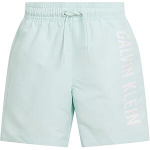 Calvin Klein Boys’ Medium Drawstring Swim Shorts, Grey (Moonlight Jade), 12-14 Years Calvin Klein Boys’ Medium Drawstring Swim Shorts, Grey (Moonlight Jade), 12-14 Years