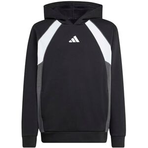 adidas Unisex Kids COLOR BLOCK HOODIE, black/grey six/white, 13-14 Years adidas Unisex Kids COLOR BLOCK HOODIE, black/grey six/white, 13-14 Years