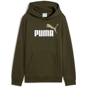 Puma ESS 2 COLOR No. 1 Logo Hoodie FL B Dark Olive Puma ESS 2 COLOR No. 1 Logo Hoodie FL B Dark Olive