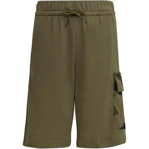 adidas Unisex Kids Seasonals CAMO Shorts, Olive strata/Black, 13-14 Years adidas Unisex Kids Seasonals CAMO Shorts, Olive strata/Black, 13-14 Years
