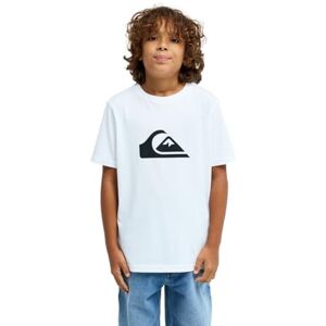 Quiksilver Short-Sleeved T-Shirt EV COMP Logo SS Kids Boy's White 14 Quiksilver Short-Sleeved T-Shirt EV COMP Logo SS Kids Boy's White 14