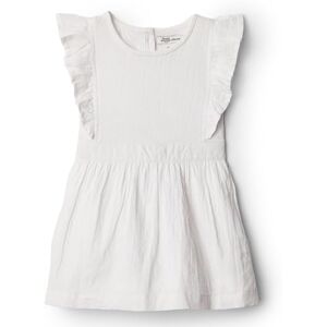 Amazon Essentials x Sofia Grainge Girls' Linen Dress, White, 3 Years Amazon Essentials x Sofia Grainge Girls' Linen Dress, White, 3 Years