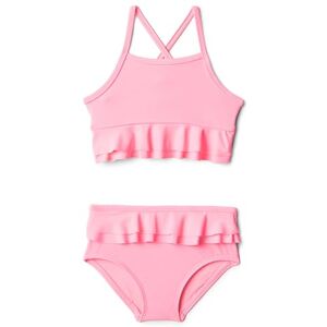 Amazon Essentials x Sofia Grainge Baby Girls' Two-Piece Swimsuit with Crisscross Straps, Bright Pink, 24 Months Amazon Essentials x Sofia Grainge Baby Girls' Two-Piece Swimsuit with Crisscross Straps, Bright Pink, 24 Months