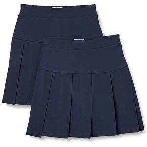 Amazon Essentials Girls' Uniform Pleated Skort Skirt, Pack of 2, Navy, 9 Years Amazon Essentials Girls' Uniform Pleated Skort Skirt, Pack of 2, Navy, 9 Years
