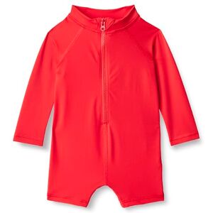 Amazon Essentials Baby Boys' Long-Sleeve One-Piece Rashguard, Bright Poppy Red, 18 Months Amazon Essentials Baby Boys' Long-Sleeve One-Piece Rashguard, Bright Poppy Red, 18 Months