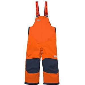 Helly Hansen K Rider 2 Ins Bib Kids Unisex, Neon Orange, 8 Helly Hansen K Rider 2 Ins Bib Kids Unisex, Neon Orange, 8