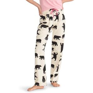 Little Blue House Hatley Women's Kids Pj (Ovl) Black Bears on Natural Pyjama Sets, Women's Jersey Pyjama Pants Black Bears Natural, 10 Manufacturer Size Years UK Little Blue House Hatley Women's Kids Pj (Ovl) Black Bears on Natural Pyjama Sets, Women's Jersey Pyjama Pants Black Bears Natural, 10 Manufacturer Size Years UK