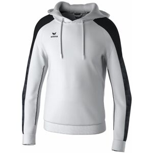 Erima Evo Star Unisex Hooded Sweatshirt – Children and Boys White/Black Erima Evo Star Unisex Hooded Sweatshirt – Children and Boys White/Black