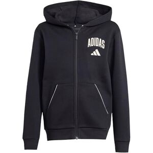 adidas Unisex Kids SEASONALS COLLEGIATE TYPOGRAPHY HOODY, black/off white, 7-8 Years adidas Unisex Kids SEASONALS COLLEGIATE TYPOGRAPHY HOODY, black/off white, 7-8 Years