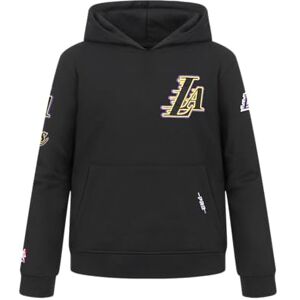 Pro Standard Big Boys NBA Los Angeles Lakers Classic Chenille Pull Over Hoodie Black XL Pro Standard Big Boys NBA Los Angeles Lakers Classic Chenille Pull Over Hoodie Black XL