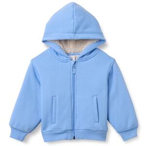 Amazon Essentials Boys' Sherpa Lined Hoodie Sweatshirt, Cornflower Blue, 9 Years Amazon Essentials Boys' Sherpa Lined Hoodie Sweatshirt, Cornflower Blue, 9 Years