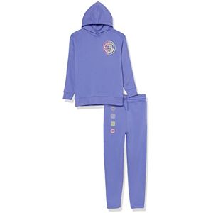 Amazon Essentials Unisex Kids' Modern Sweat Set, Pack of 2, Purple Blue, 8 Years Amazon Essentials Unisex Kids' Modern Sweat Set, Pack of 2, Purple Blue, 8 Years