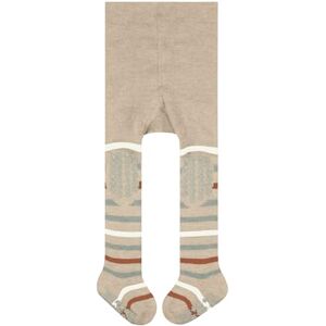 FALKE Unisex Baby Multi Stripe B Ti Cotton Grips On Sole 1 Pair Tights, Beige Sand Melange 4651, 6-12 months FALKE Unisex Baby Multi Stripe B Ti Cotton Grips On Sole 1 Pair Tights, Beige Sand Melange 4651, 6-12 months