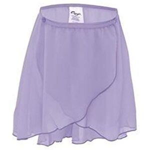 Capezio Girl's Chiffon Wrap Girls Skirt, Dark Lavender, S/M Capezio Girl's Chiffon Wrap Girls Skirt, Dark Lavender, S/M