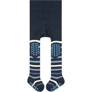 FALKE Unisex Baby Multi Stripe B Ti Cotton Grips On Sole 1 Pair Tights, Blue Space 6116, 12-18 months FALKE Unisex Baby Multi Stripe B Ti Cotton Grips On Sole 1 Pair Tights, Blue Space 6116, 12-18 months