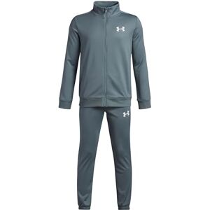 Under Armour Boys' Rival Knit Tracksuit, Comfortable and Soft Boys' Tracksuit with Pockets, Sweat-Wicking Sportswear for Athletics, PE and Training,Jasper Blue / / White,YXL Under Armour Boys' Rival Knit Tracksuit, Comfortable and Soft Boys' Tracksuit with Pockets, Sweat-Wicking Sportswear for Athletics, PE and Training,Jasper Blue / / White,YXL