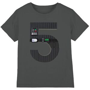 Star Wars Darth Vader 5 Unisex Kids T Shirt, Charcoal, 9-10 Years Star Wars Darth Vader 5 Unisex Kids T Shirt, Charcoal, 9-10 Years