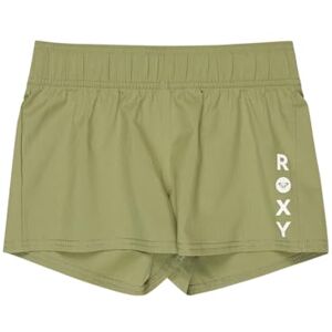 Roxy Girl's Rg Essentials Boardshort Shorts, Oil Green, 12 Years Roxy Girl's Rg Essentials Boardshort Shorts, Oil Green, 12 Years