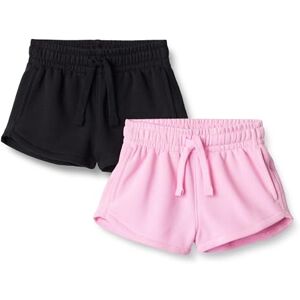 Amazon Essentials Girls' Girls and Toddlers 2-Pack Sweatshorts, Pack of 2, Black/Pink, 9 Years Amazon Essentials Girls' Girls and Toddlers 2-Pack Sweatshorts, Pack of 2, Black/Pink, 9 Years