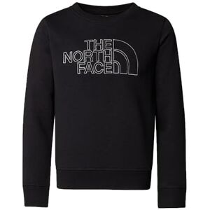 The North Face Boys Drew Peak Light Crew Sweatshirt, Tnf Black, 7/8 Years The North Face Boys Drew Peak Light Crew Sweatshirt, Tnf Black, 7/8 Years