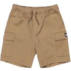 Quiksilver Elastic Waist Shorts Taxer Cargo Youth Youth Beige 16 Quiksilver Elastic Waist Shorts Taxer Cargo Youth Youth Beige 16