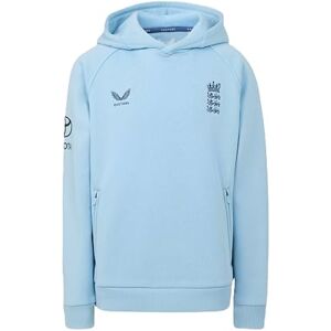 England Cricket Unisex Kids Off Pitch Adapt Fleece OH Hoodie, Airy Blue, 12-13Y England Cricket Unisex Kids Off Pitch Adapt Fleece OH Hoodie, Airy Blue, 12-13Y