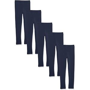 Amazon Essentials Girls' Leggings, Pack of 5, Navy, 4 Years Amazon Essentials Girls' Leggings, Pack of 5, Navy, 4 Years