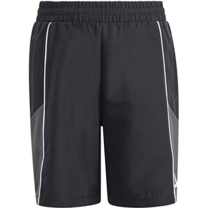 adidas Unisex Kids Color Block Woven Shorts, Black/Grey six/White, 11-12 Years adidas Unisex Kids Color Block Woven Shorts, Black/Grey six/White, 11-12 Years