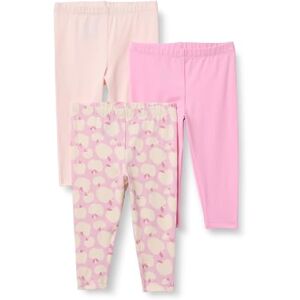 Amazon Essentials Girls' Leggings, Pack of 3, Apples/Pink, 2 Years Amazon Essentials Girls' Leggings, Pack of 3, Apples/Pink, 2 Years