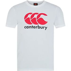Canterbury Junior Boys CCC Logo T-shirt Comfortable Regular Fit Cotton Blend Non-Technical T-Shirt, Bright White, 12 Canterbury Junior Boys CCC Logo T-shirt Comfortable Regular Fit Cotton Blend Non-Technical T-Shirt, Bright White, 12