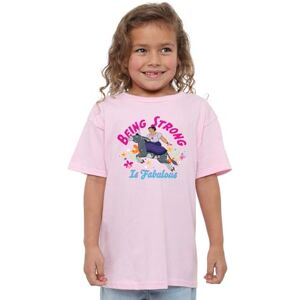 Disney Encanto Being Strong is Fabulous with Luisa Girls T Shirt, Pink, 3-4 Years Disney Encanto Being Strong is Fabulous with Luisa Girls T Shirt, Pink, 3-4 Years