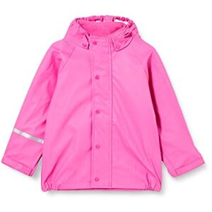 CareTec Girls Rain Pu W/O Fleece Waterproof Jacket, Real Pink (546), 116 UK CareTec Girls Rain Pu W/O Fleece Waterproof Jacket, Real Pink (546), 116 UK