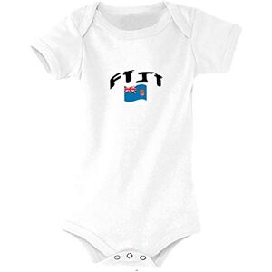 Supportershop Baby Bodysuit Bench Fiji Child, Children's, 5060672802529, white, FR : L (Taille Fabricant : 12-18 mois) Supportershop Baby Bodysuit Bench Fiji Child, Children's, 5060672802529, white, FR : L (Taille Fabricant : 12-18 mois)