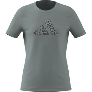 adidas Girl's Junior Girls Animal Print Graphic TEE, Wonder Sage, 11-12 Years adidas Girl's Junior Girls Animal Print Graphic TEE, Wonder Sage, 11-12 Years