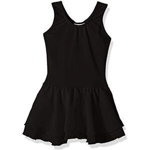 Capezio Girls Double Layer Skirt Tank Dress Black, Intermediate Capezio Girls Double Layer Skirt Tank Dress Black, Intermediate