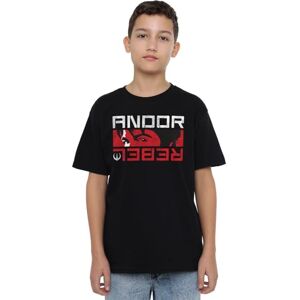 Star Wars Andor Rebel Spy Unisex Kids T Shirt, Black, 9-10 Years Star Wars Andor Rebel Spy Unisex Kids T Shirt, Black, 9-10 Years