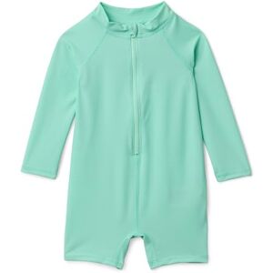 Amazon Essentials Unisex Babies' Long-Sleeve One-Piece Rashguard, Bright Mint Green, 18 Months Amazon Essentials Unisex Babies' Long-Sleeve One-Piece Rashguard, Bright Mint Green, 18 Months