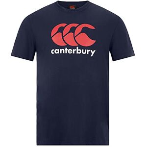 Canterbury Junior Boys CCC Logo T-shirt Comfortable Regular Fit Cotton Blend Non-Technical T-Shirt, Navy, 12 Canterbury Junior Boys CCC Logo T-shirt Comfortable Regular Fit Cotton Blend Non-Technical T-Shirt, Navy, 12