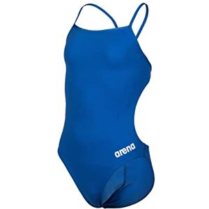 ARENA Solid Challenge Team Junior Girl's One-piece Swimsuit, Fast-Drying Sports Swimwear, MaxLife Fabric with Maximum Chlorine Resistance and UPF 50+ UV Protection Royal-White ARENA Solid Challenge Team Junior Girl's One-piece Swimsuit, Fast-Drying Sports Swimwear, MaxLife Fabric with Maximum Chlorine Resistance and UPF 50+ UV Protection Royal-White