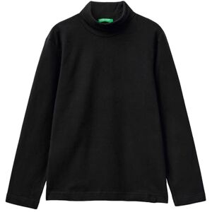 United Colors of Benetton Boy's 3dkec202o M/L T-Shirt, Black, 120 cm United Colors of Benetton Boy's 3dkec202o M/L T-Shirt, Black, 120 cm