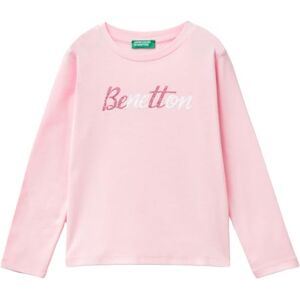 United Colors of Benetton T-Shirt M/L 3I9WG10F7 Short Sleeve T-Shirt, Rosa United Colors of Benetton T-Shirt M/L 3I9WG10F7 Short Sleeve T-Shirt, Rosa