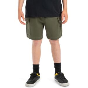 Quiksilver Elastic Waist Shorts Taxer Cargo Youth Youth Brown 14 Quiksilver Elastic Waist Shorts Taxer Cargo Youth Youth Brown 14