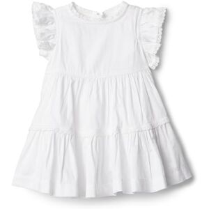 Amazon Essentials x Sofia Grainge Girls' Woven Cotton Sateen Fit & Flare Casual Dress, White, 2 Years Amazon Essentials x Sofia Grainge Girls' Woven Cotton Sateen Fit & Flare Casual Dress, White, 2 Years