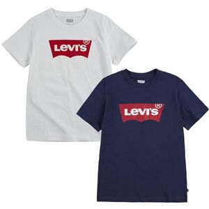 Levi's Kids Boy's T-Shirt 2 Pack Blue/White Levi's Kids Boy's T-Shirt 2 Pack Blue/White