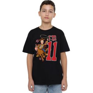 Toy Story Boys Birthday Woody I'm 11 Unisex Kids T-Shirt, Black, 5-6 Years UK Toy Story Boys Birthday Woody I'm 11 Unisex Kids T-Shirt, Black, 5-6 Years UK
