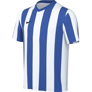 Nike FZ9341-101 Y NK DF STRP DVSN V JSY SS Sweatshirt Unisex White/Royal Blue/Black Size XS Nike FZ9341-101 Y NK DF STRP DVSN V JSY SS Sweatshirt Unisex White/Royal Blue/Black Size XS