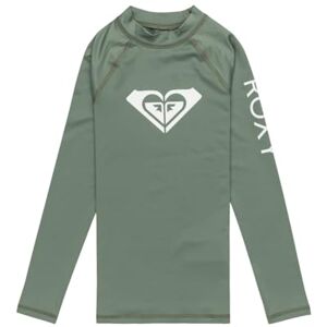 Roxy Long Sleeve UPF 50 Rash Vest WHOLE HEARTED LS Girls Green 14/XL Roxy Long Sleeve UPF 50 Rash Vest WHOLE HEARTED LS Girls Green 14/XL