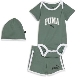 Puma Unisex Baby MINICATS CLASS Newborn 3-Piece Set INF Gestrickte Anzüge, Green Moon, 62 Puma Unisex Baby MINICATS CLASS Newborn 3-Piece Set INF Gestrickte Anzüge, Green Moon, 62