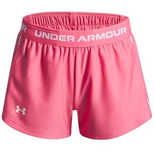 Under Armour Girls' Tech Play Up Short, Soft and Lightweight Gymwear for Kids, Girls' Shorts for Sports, PE and Athletics,Super Pink/Super Pink/White,YLG Under Armour Girls' Tech Play Up Short, Soft and Lightweight Gymwear for Kids, Girls' Shorts for Sports, PE and Athletics,Super Pink/Super Pink/White,YLG
